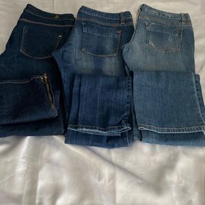 Bundle bundle!!! 3 jeans for $25